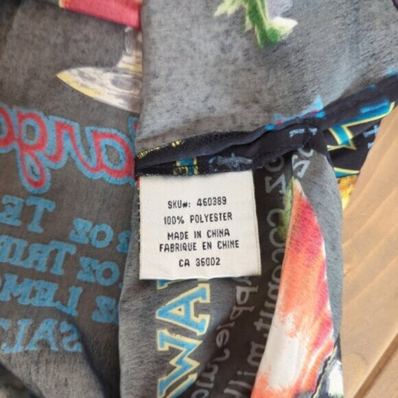 Men’s Hawaiian Summer  Cocktail Lounge Cruise Button Down Shirt - Picture 11 of 11